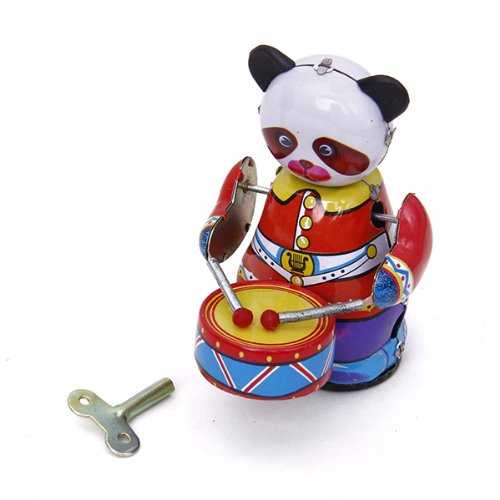 Harilla Vintage Sammlergeschenk Retro Stil Aufziehen Panda Schlagzeuger Spielzeug mit Hauptpunkt, Key Kinder Aufziehspielzeug Sammlerstücke Geschenk Harilla Vintage Sammlergeschenk Retro Stil Aufziehen Panda Schlagzeuger Spielzeug mit Hauptpunkt, Key Kinder Aufziehspielzeug Sammlerstücke Geschenk von Harilla