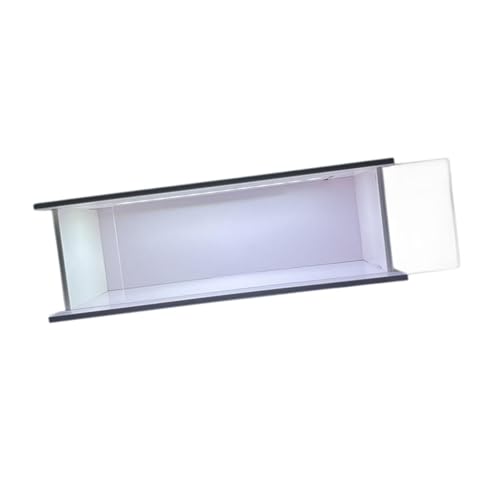 Harilla Vitrine für Druckgussautos, Vitrine für Figuren, staubdichte Sammlervitrine mit LED für Puppenfiguren, Figuren, Spielzeug Harilla Vitrine für Druckgussautos, Vitrine für Figuren, staubdichte Sammlervitrine mit LED für Puppenfiguren, Figuren, Spielzeug von Harilla