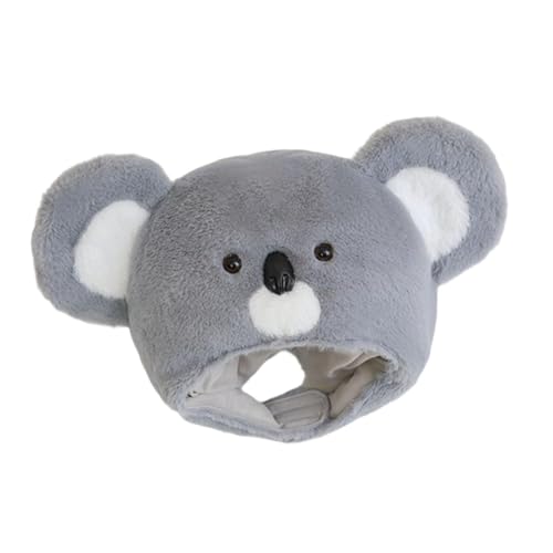 Harilla Weicher Plüsch Koala Hut schöner süßer Plüschhut für Urlaubskarneval Halloween Ostern von Harilla