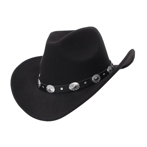 Harilla Klassischer Western Cowboyhut für Halloween, breite Krempe, Bequeme Kostümrequisiten, Cosplay-Cowgirl-Hut Weihnachtsmütze für Frauen im Freien, Berufe, Angeln, Bühnenauftritt, stil m Harilla Klassischer Western Cowboyhut für Halloween, breite Krempe, Bequeme Kostümrequisiten, Cosplay-Cowgirl-Hut Weihnachtsmütze für Frauen im Freien, Berufe, Angeln, Bühnenauftritt, stil m von Harilla