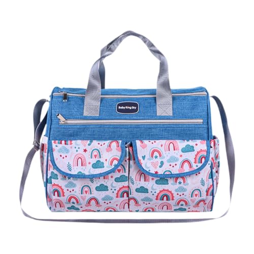 Harilla Wickeltasche Tote Wickeltasche Aufbewahrung Neugeborenen Essentials Große Kapazität Wasserdicht Outdoor Organizer Mama Reisetasche, Blue L Harilla Wickeltasche Tote Wickeltasche Aufbewahrung Neugeborenen Essentials Große Kapazität Wasserdicht Outdoor Organizer Mama Reisetasche, Blue L von Harilla