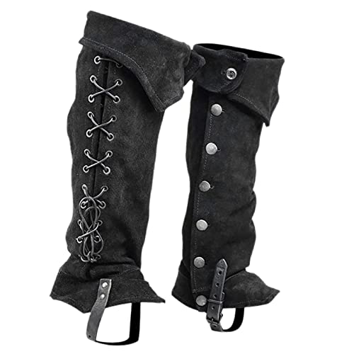 Piraten Stulpen Schuhüberzug Soldat Beinschützer Stulpen für Halloween Festival von Harilla