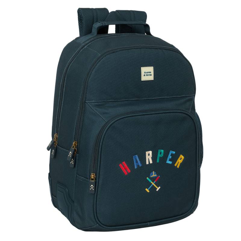 Schulrucksack Harper & Neyer Marineblau 32 x 42 x 15 cm von Harper & Neyer