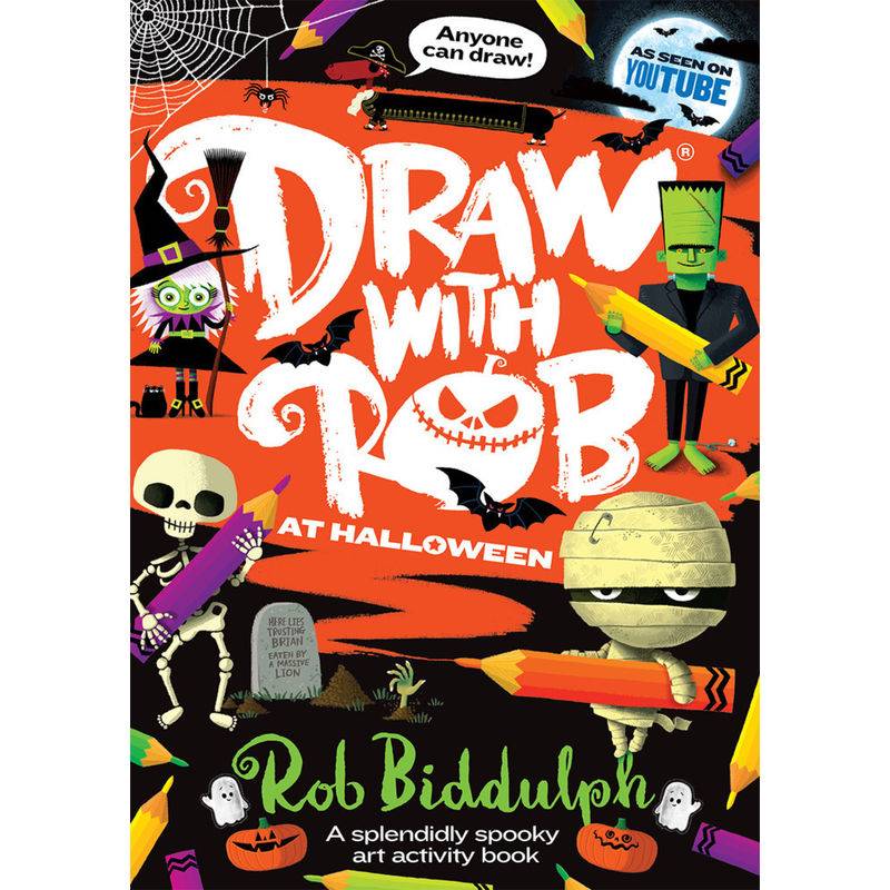 Draw With Rob at Halloween von HarperCollins UK
