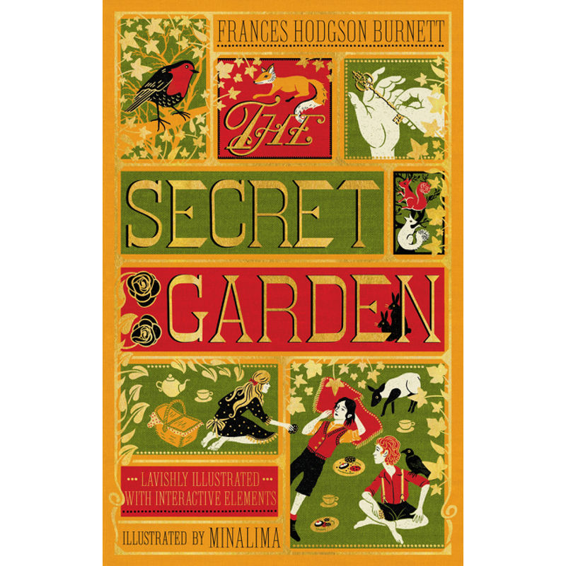 The Secret Garden (MinaLima Edition) (Illustrated with Interactive Elements) von HarperCollins US