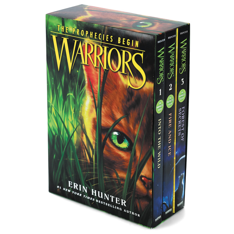 Warriors, Into the Wild / Warriors, Fire and Ice / Warriors, Forest of Secrets von HarperCollins US