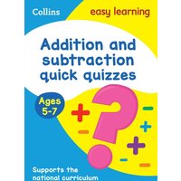 Addition & Subtraction Quick Quizzes Ages 5-7 von HarperCollins