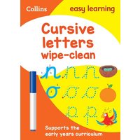 Cursive Letters Age 3-5 Wipe Clean Activity Book von HarperCollins