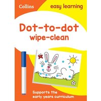 Dot-to-Dot Age 3-5 Wipe Clean Activity Book von Collins Reference