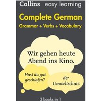 Easy Learning Complete German -  Grammar, Verbs and Vocabulary (3 Books in 1) von HarperCollins