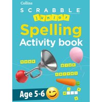SCRABBLE(TM) Junior Spelling Activity book Age 5-6 von HarperCollins