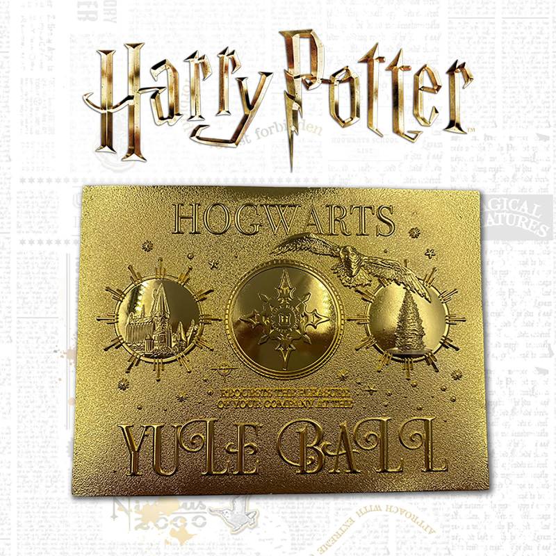 Harry Potter 24K Gold Plated Yule Ball Ticket Limited Edition Replica - Zavvi Exclusive Harry Potter 24K Gold Plated Yule Ball Ticket Limited Edition Replica - Zavvi Exclusive von Harry Potter