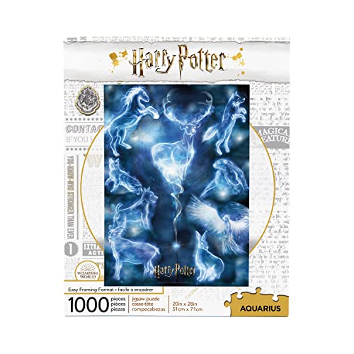Harry Potter 65346 Patronus Puzzle, Mehrfarbig, 1000 von AQUARIUS