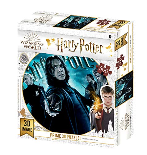 Harry Potter HP32555 Slytherin Puzzle mit 3D-Effekt, 500 Teile von Harry Potter