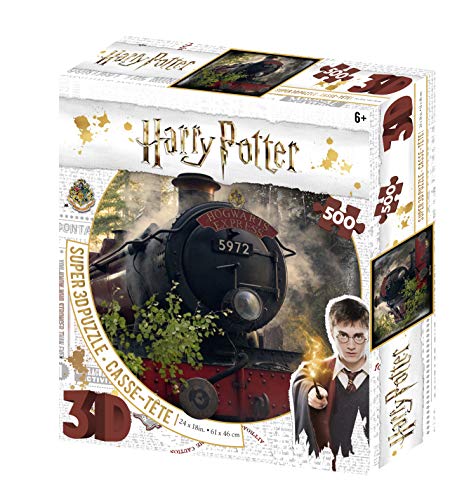 Harry Potter HP32506 Hogwarts Express 500 Teile 3D-Effekt Puzzle, verschieden von Harry Potter