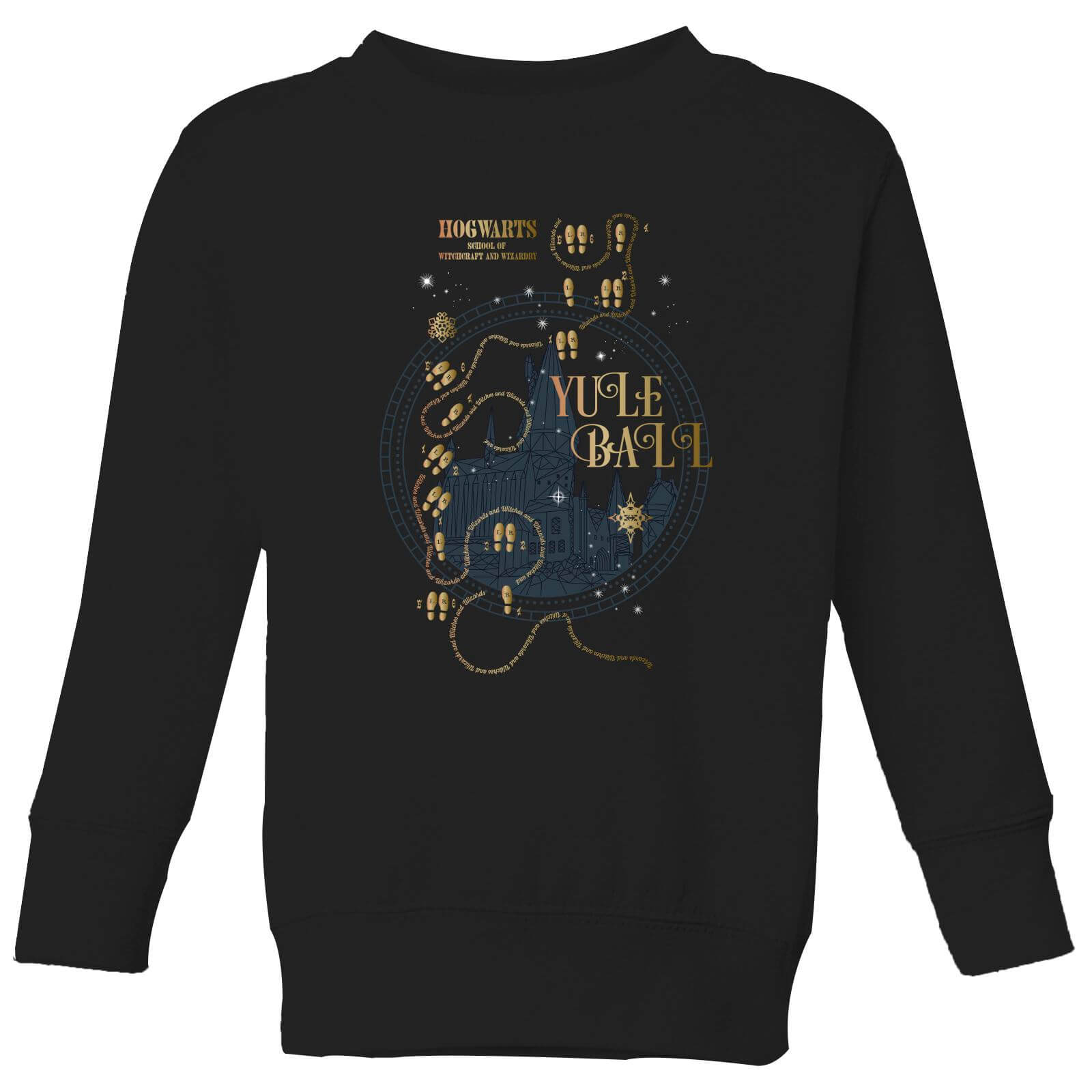 Harry Potter Hogwarts Yule Ball Kids' Sweatshirt - Black - 11-12 Jahre von Harry Potter