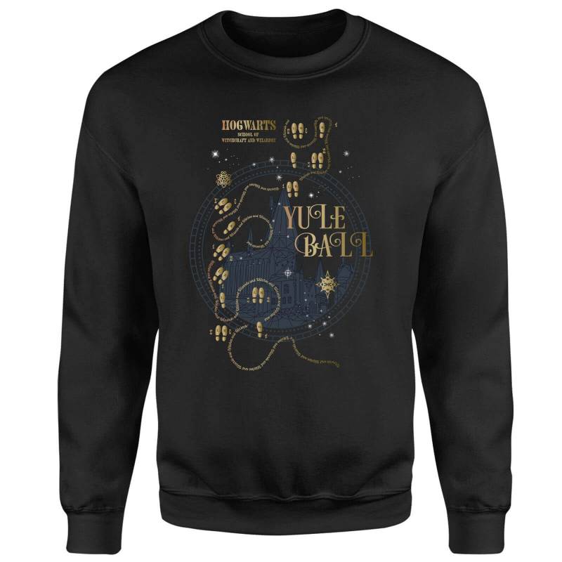 Harry Potter Hogwarts Yule Ball Sweatshirt - Black - M von Harry Potter