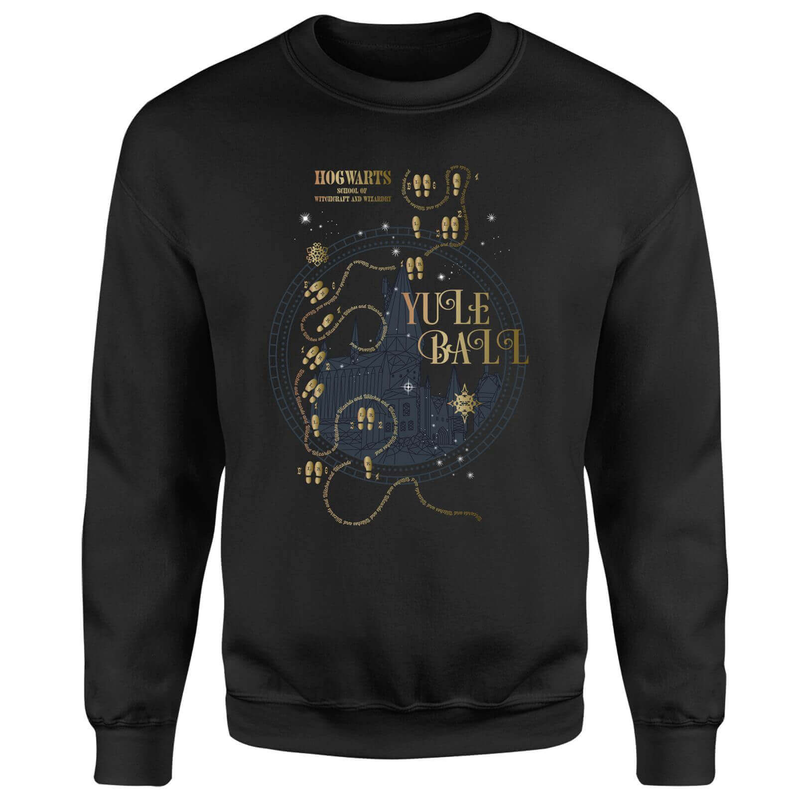 Harry Potter Hogwarts Yule Ball Sweatshirt - Black - S von Original Hero