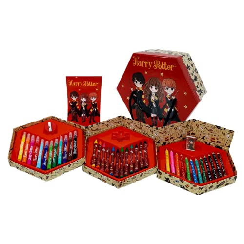 Harry Potter Schreibwaren-Set, Enthält Buntstifte, Marker, Bleistifte, Radiergummi, Spitzer, Notizbuch, Clips, Aktentasche, Schulset für Kinder und Jugendliche Harry Potter Schreibwaren-Set, Enthält Buntstifte, Marker, Bleistifte, Radiergummi, Spitzer, Notizbuch, Clips, Aktentasche, Schulset für Kinder und Jugendliche von Harry Potter