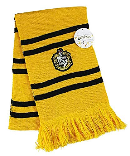 Harry Potter T25450 Schal Hufflepuff Crest, Mehrfarben von Harry Potter