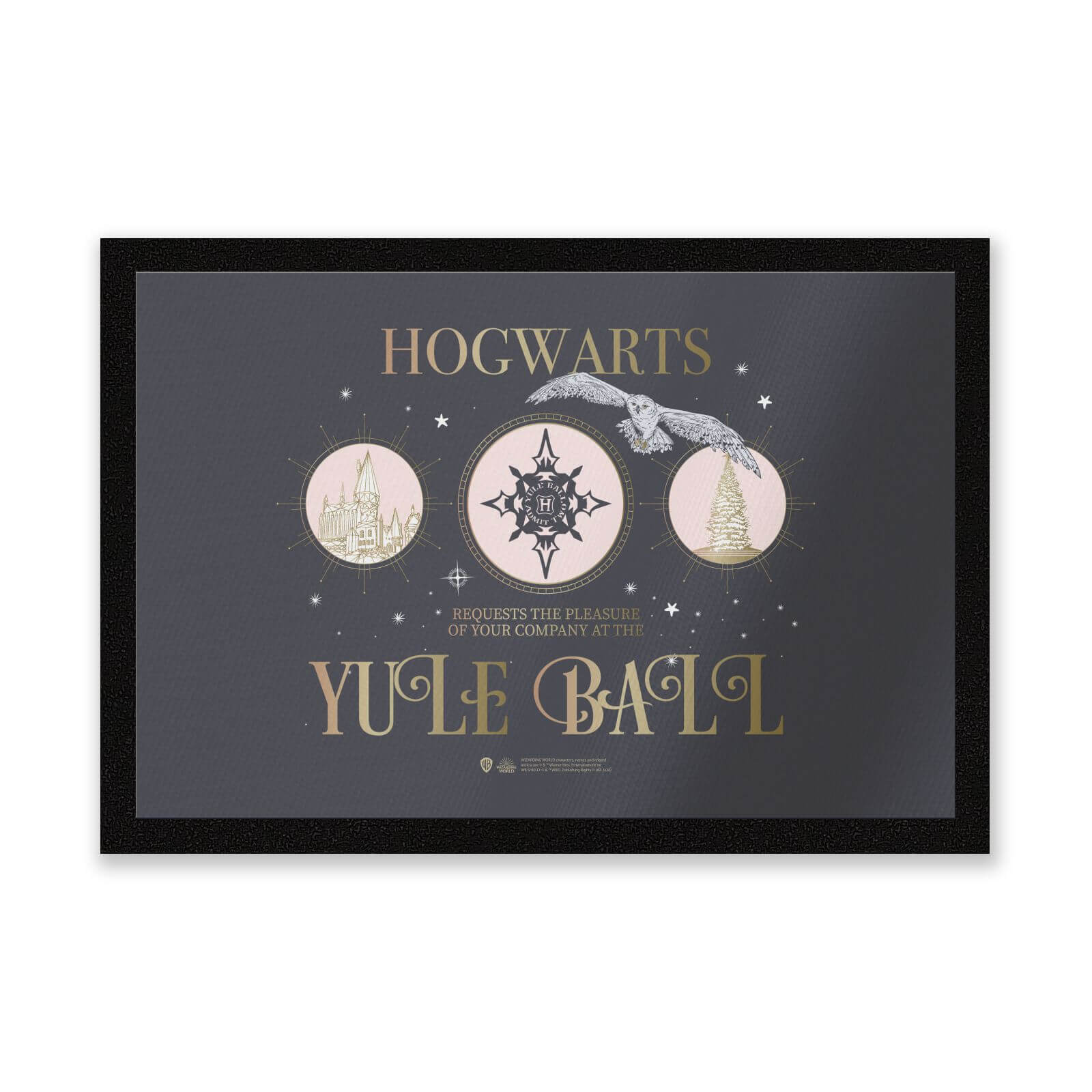 Harry Potter Welcome To The Yule Ball Entrance Mat von Original Hero