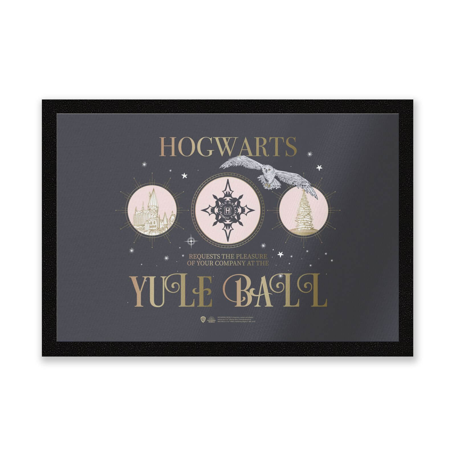 Harry Potter Welcome To The Yule Ball Entrance Mat Harry Potter Welcome To The Yule Ball Entrance Mat von Original Hero