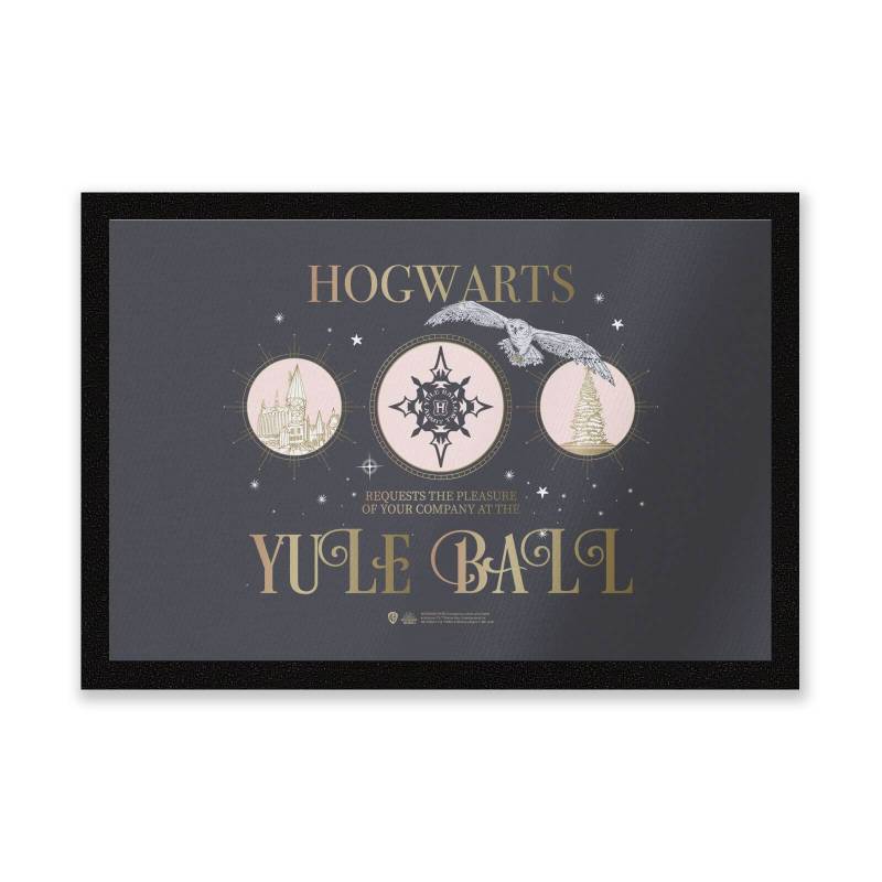 Harry Potter Welcome To The Yule Ball Entrance Mat von Decorsome