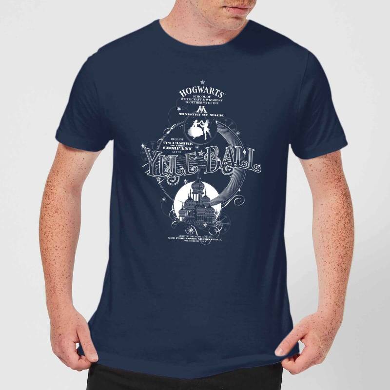 Harry Potter Yule Ball Men's T-Shirt - Navy - L von Harry Potter