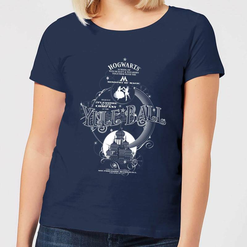 Harry Potter Yule Ball Women's T-Shirt - Navy - M von Harry Potter