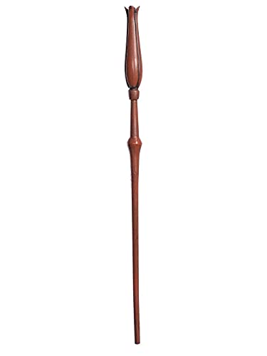 Harry Potter Zauberstab von Luna Lovegood braun, aus Kunststoff. von Harry Potter