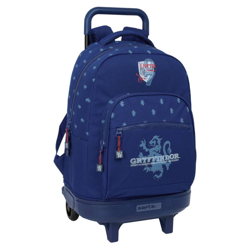 Schulrucksack mit Rädern Harry Potter Captain Marineblau 33 x 45 x 22 cm von Harry Potter