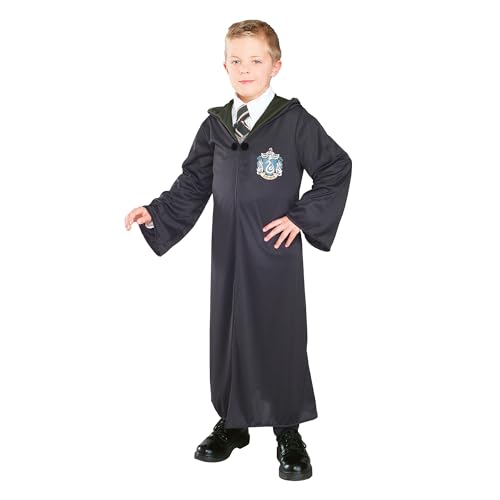 Rubie's 884254L Official Harry Potter Slytherin Robe, Kinderkostüm, Größe Large, 8 - 10 Jahre Halloween Rubie's 884254L Official Harry Potter Slytherin Robe, Kinderkostüm, Größe Large, 8 - 10 Jahre Halloween von Rubie's