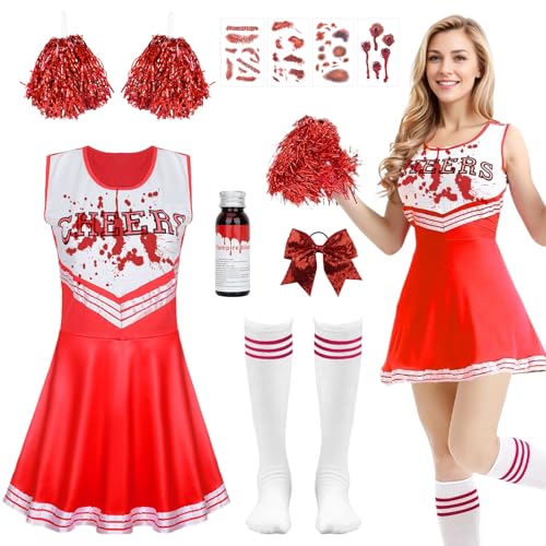 Harsever Halloween-Cheerleading-Kostüme (Erwachsene, XL) von Harsever