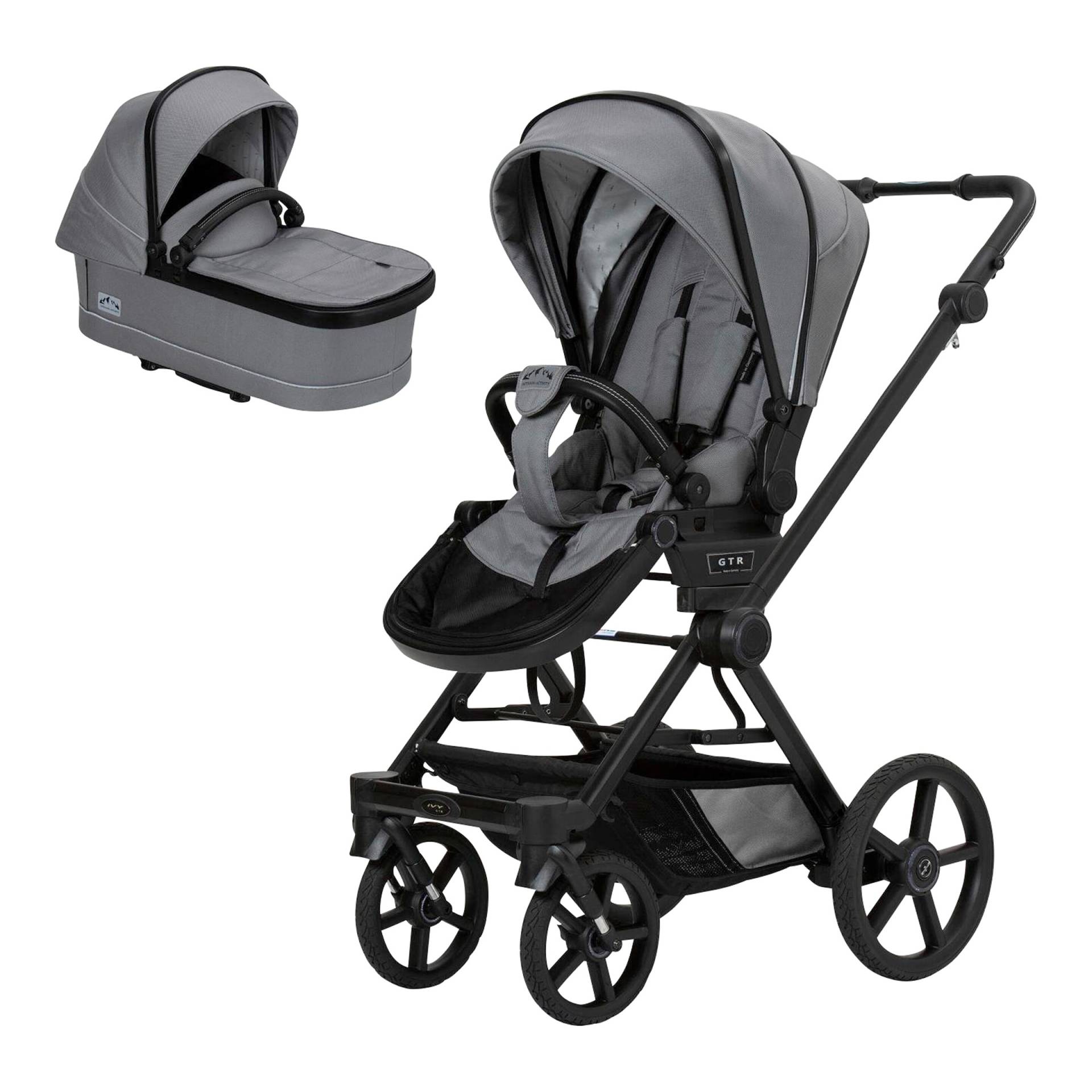 Hartan Kombikinderwagen IVY GTR Outdoor grau von Hartan