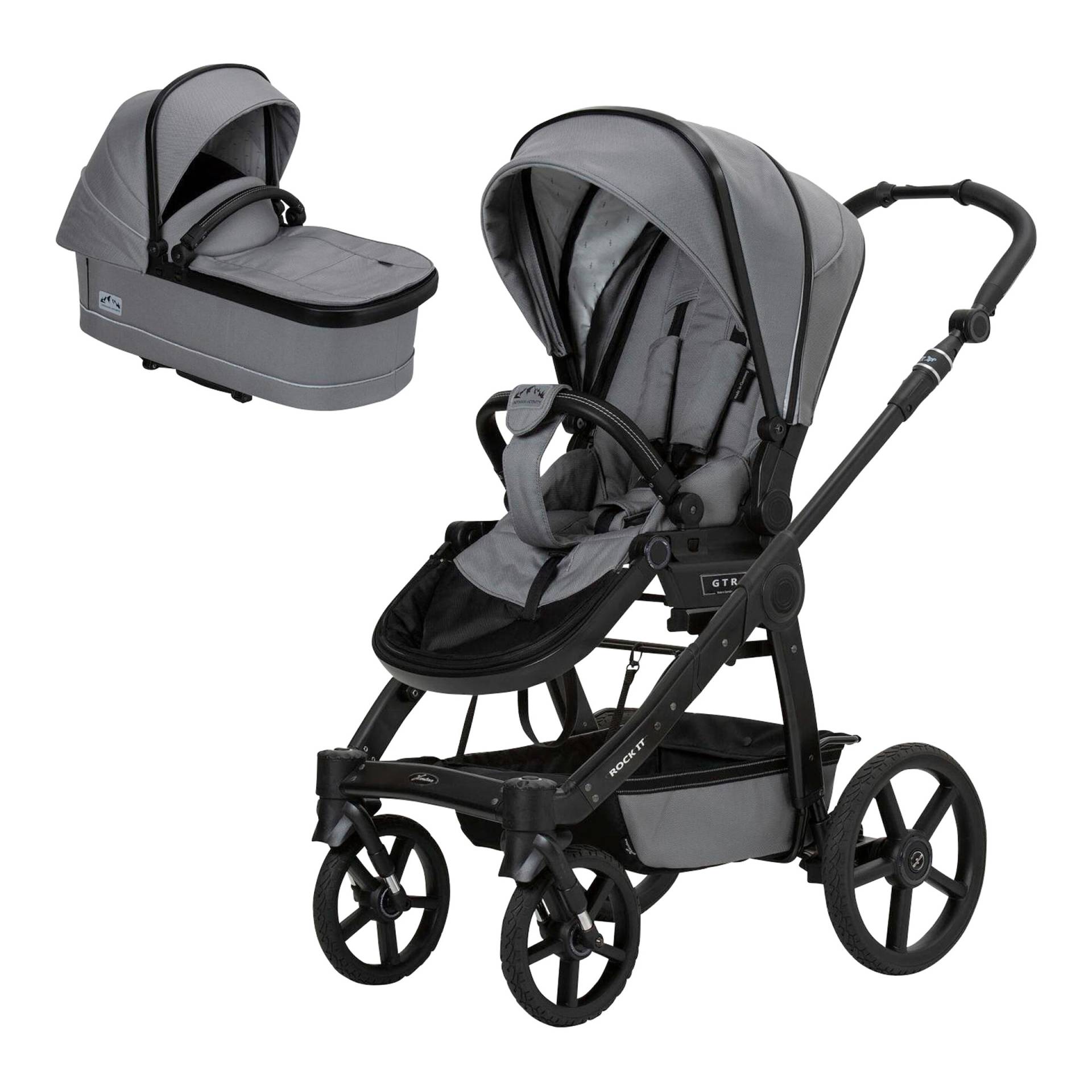 Hartan Kombikinderwagen ROCK IT Outdoor grau von Hartan