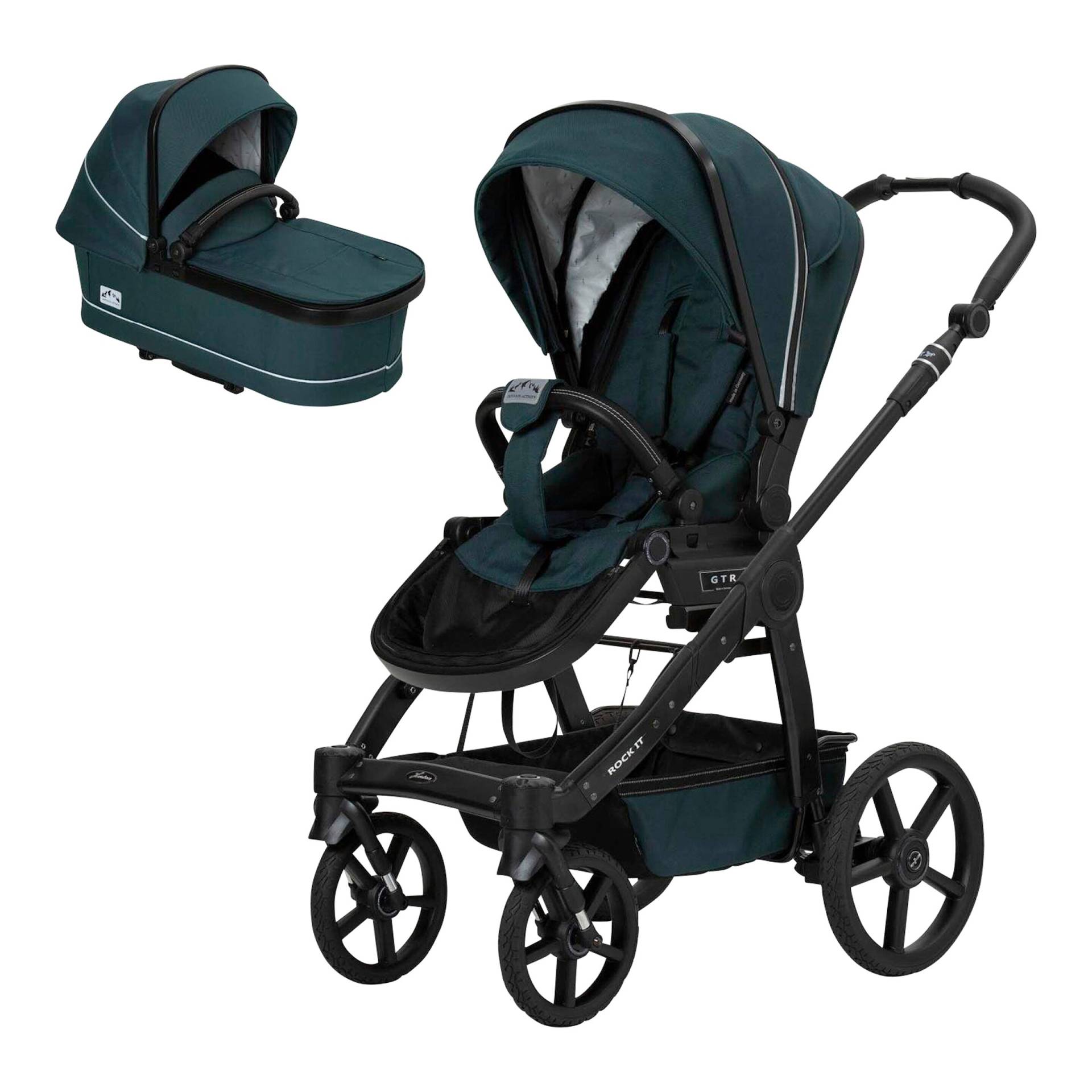 Hartan Kombikinderwagen ROCK IT Outdoor gruen von Hartan