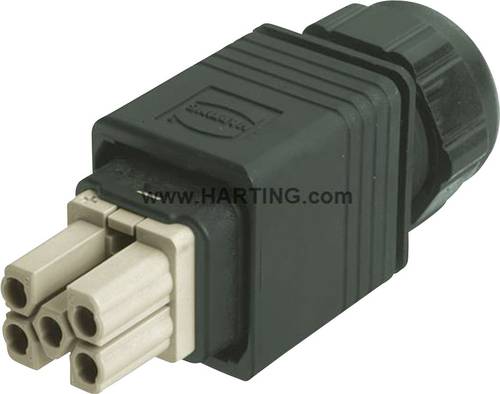 Harting 09 35 232 0423 Buchseneinsatz Han® PushPull Power 5 + PE Han-Quick Lock® 10St. von Harting