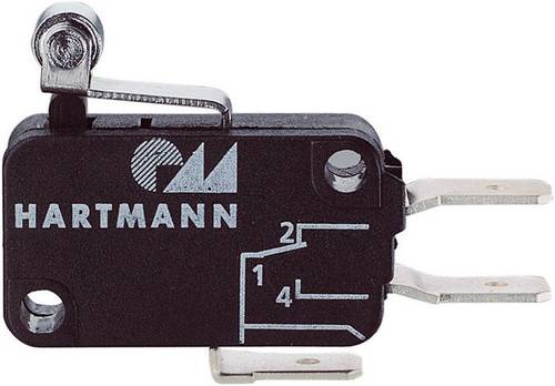 Hartmann PTR 04G01C06B01A Mikroschalter 04G01C06B01A 250 V/AC 16A 1 x Ein/(Ein) tastend von PTR Hartmann