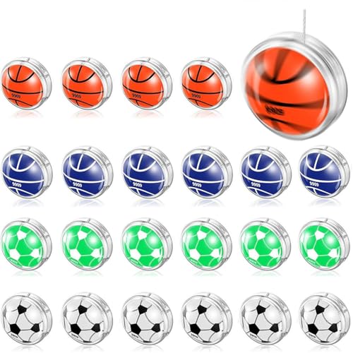 23 Stück Jo-Jo in großen Mengen, Jo-Jo für Jungen und Mädchen, Jo-Jo-Spielzeug, Gastgeschenke für Geburtstagspartys, Klassenzimmer-Tasche, Karnevalsfüller, Preise, Geschenk (Zufälliger Stil) von Harxin
