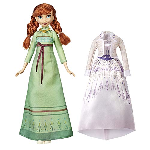 Hasbro Disney Frozen 2 Fashion + Extra Anna, mehrfarbig, E6908EU4E5500 von Disney Frozen