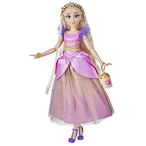 Disney Prinzessin Style Serie 10 Rapunzel, Moderne Modepuppe mit Kleidung und Accessoires, für Mädchen ab 6 Jahren von Disney Princess