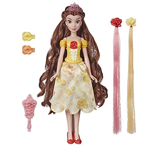Hasbro Disney Prinzessinnen Prinzessin Stylingspaß Belle, Modepuppe für Kinder ab 3 Jahren E6677 von Disney Princess
