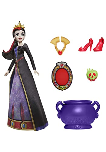 Disney Schurkin Die böse Königin Modepuppe, Accessoires und Kleidung, Disney Prinzessin Spielzeug für Kinder ab 5 Jahren - Exklusiv bei Amazon von Hasbro Disney Prinzessinnen