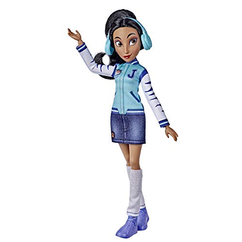 Hasbro Disney Prinzessinnen Disney Prinzessin Comfy Squad Jasmin Modepuppe zum Film Chaos im Netz, Puppe im Freizeit-Outfit für Mädchen ab 5 Jahren, N/A von Disney Princess