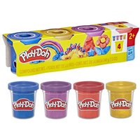 Play-Doh Spielknete Metallic 4 Stück von Hasbro European
