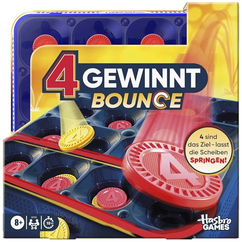 4 gewinnt Bounce Spiel - Deutsche Version von Hasbro Gaming