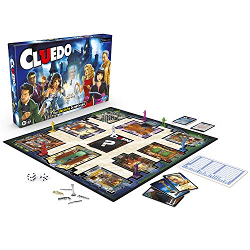 Hasbro Gaming Cluedo Spiel; mit dem Geist von Frau Weiß; Detektivspiel für Kinder ab 8 Jahren - Exklusiv bei Amazon von Hasbro Gaming