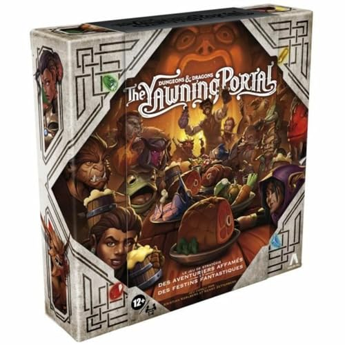 Dungeons & Dragons: The Yawning Portal, Strategiespiel D & D für 1 bis 4 Spieler, D&D Brettspiel für die Familie Dungeons & Dragons: The Yawning Portal, Strategiespiel D & D für 1 bis 4 Spieler, D&D Brettspiel für die Familie von Avalon Hill