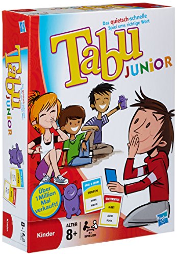 Hasbro 14334100 Tabu Junior, kindergerechtes Erklärspiel, ab 8 Jahren Hasbro 14334100 Tabu Junior, kindergerechtes Erklärspiel, ab 8 Jahren von Hasbro Gaming