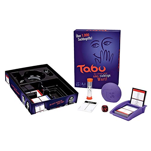Hasbro A4626100 Tabu, klassisches Partyspiel, ab 13 Jahren Hasbro A4626100 Tabu, klassisches Partyspiel, ab 13 Jahren von Hasbro Gaming